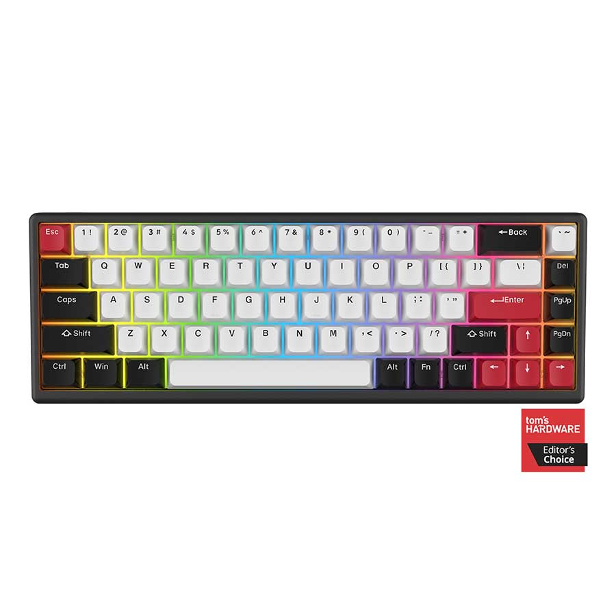 Arbiter Studio Polar 65 Magnetic Gaming Keyboard (Ronin Red) (Kuro) | DataBlitz