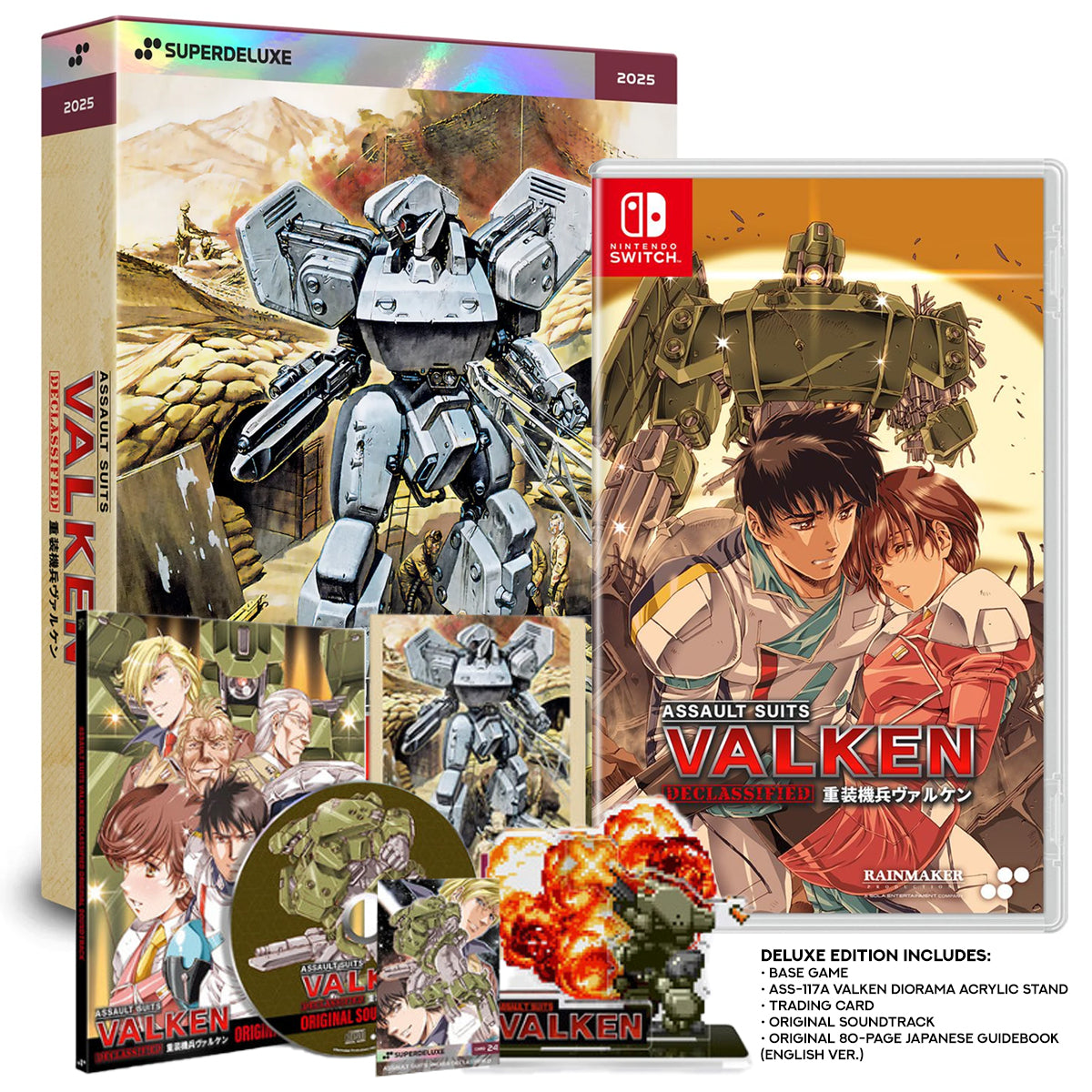 Nintendo Switch Assault Suits Valken Declassified Deluxe Edition