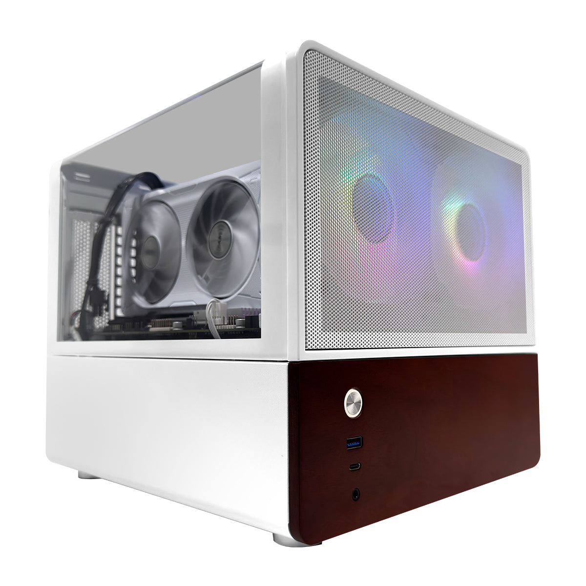 Aurora V12 White Desktop Gaming PC