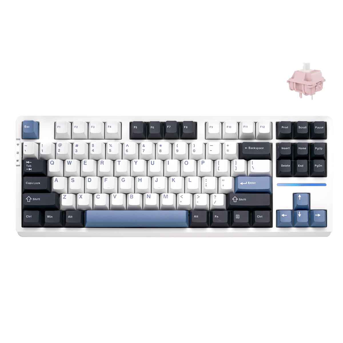 VXE V87 Tri-Mode RGB Hot-Swappable Mechanical Keyboard (Starry Sky) | DataBlitz
