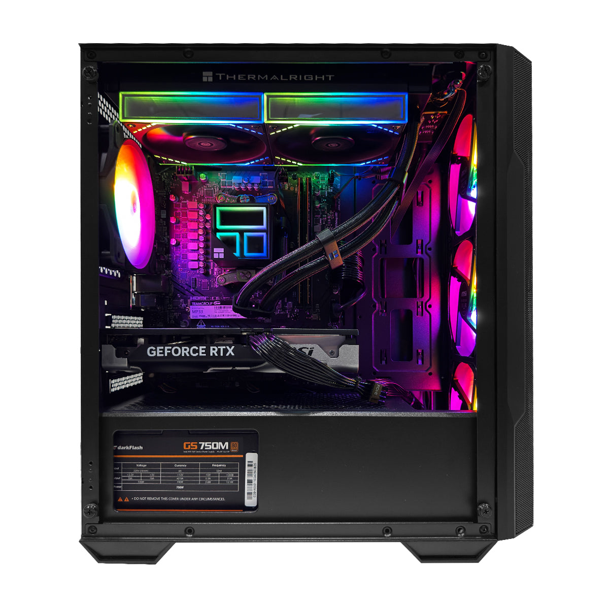 Aurora MAG FORGE Black Desktop Gaming PC