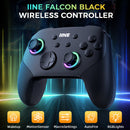 IINE Macro Programming Falcon Black Wireless Controller | DataBlitz