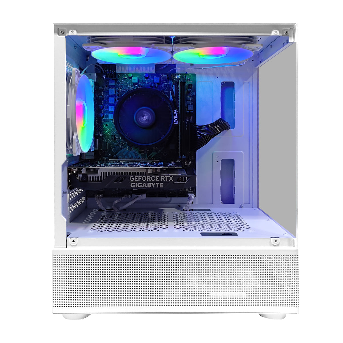 Alpha Reyna White Desktop Gaming PC