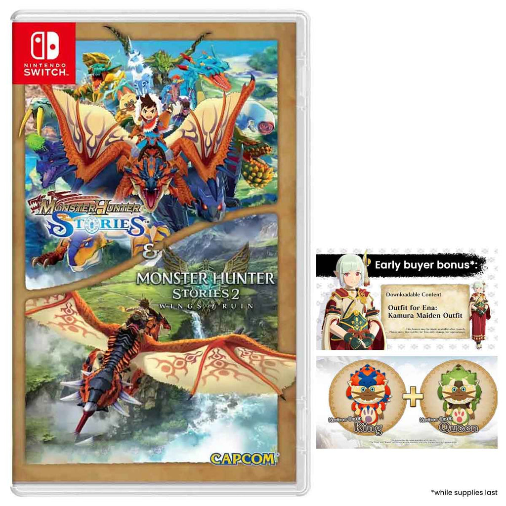 Mh Stories New Monster Hunter For Switch Nintendo Switch Monster