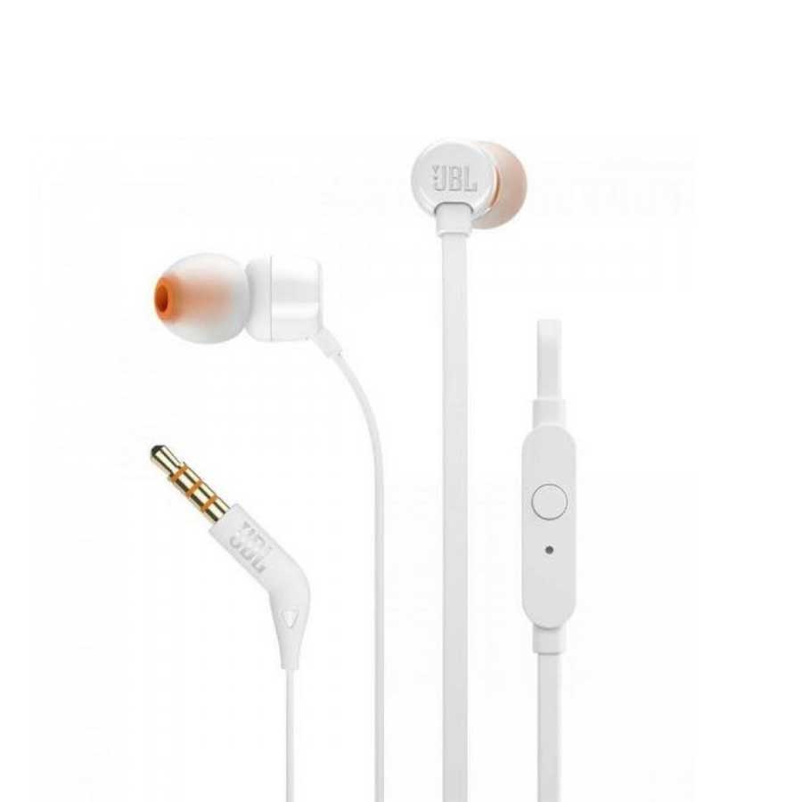 JBL Tune 110 In-Ear Headphones (White)