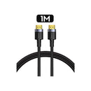 Baseus Cafule 4K HDMI Male To 4K HDMI Male Adapter Cable (1m, 2m, 3m, 5m) (Black) (CADKLF-E01, CADKLF-F01, CADKLF-G01, CADKLF-H01)
