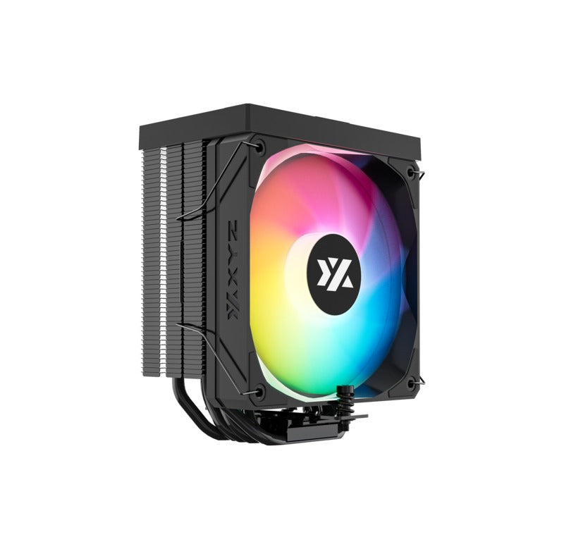 XYZ Thermax 6 Pulsar ARGB Performance Air Cooler (Black, White)