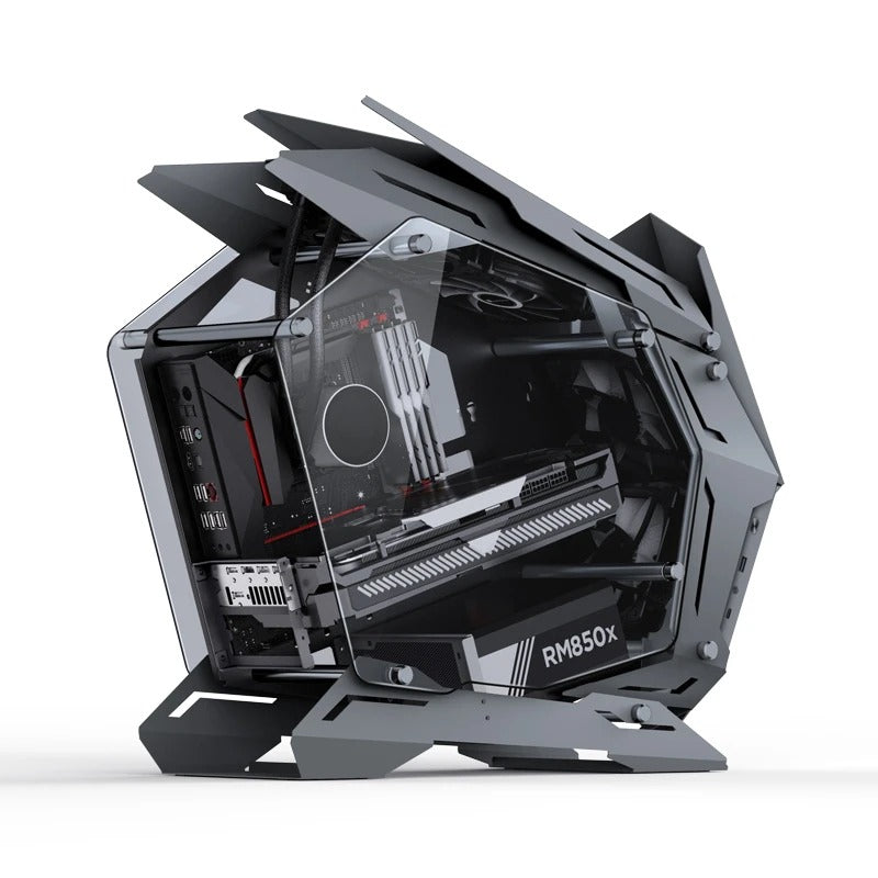 Jonsbo MOD-3 Mini Mech Warrior M-ATX Computer Case (Black)
