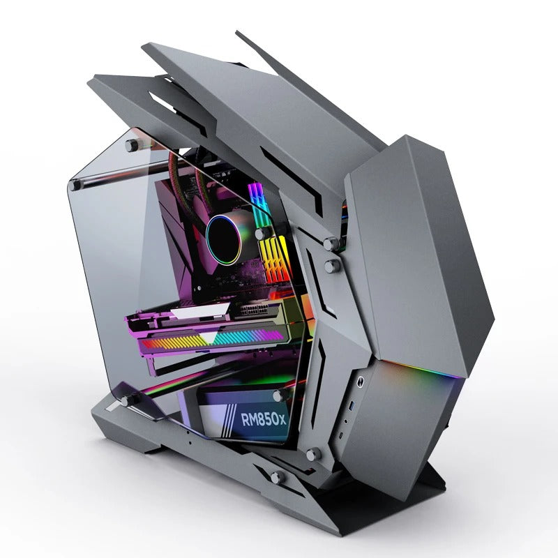 Jonsbo MOD-3 Mini Mech Warrior M-ATX Computer Case (Black)