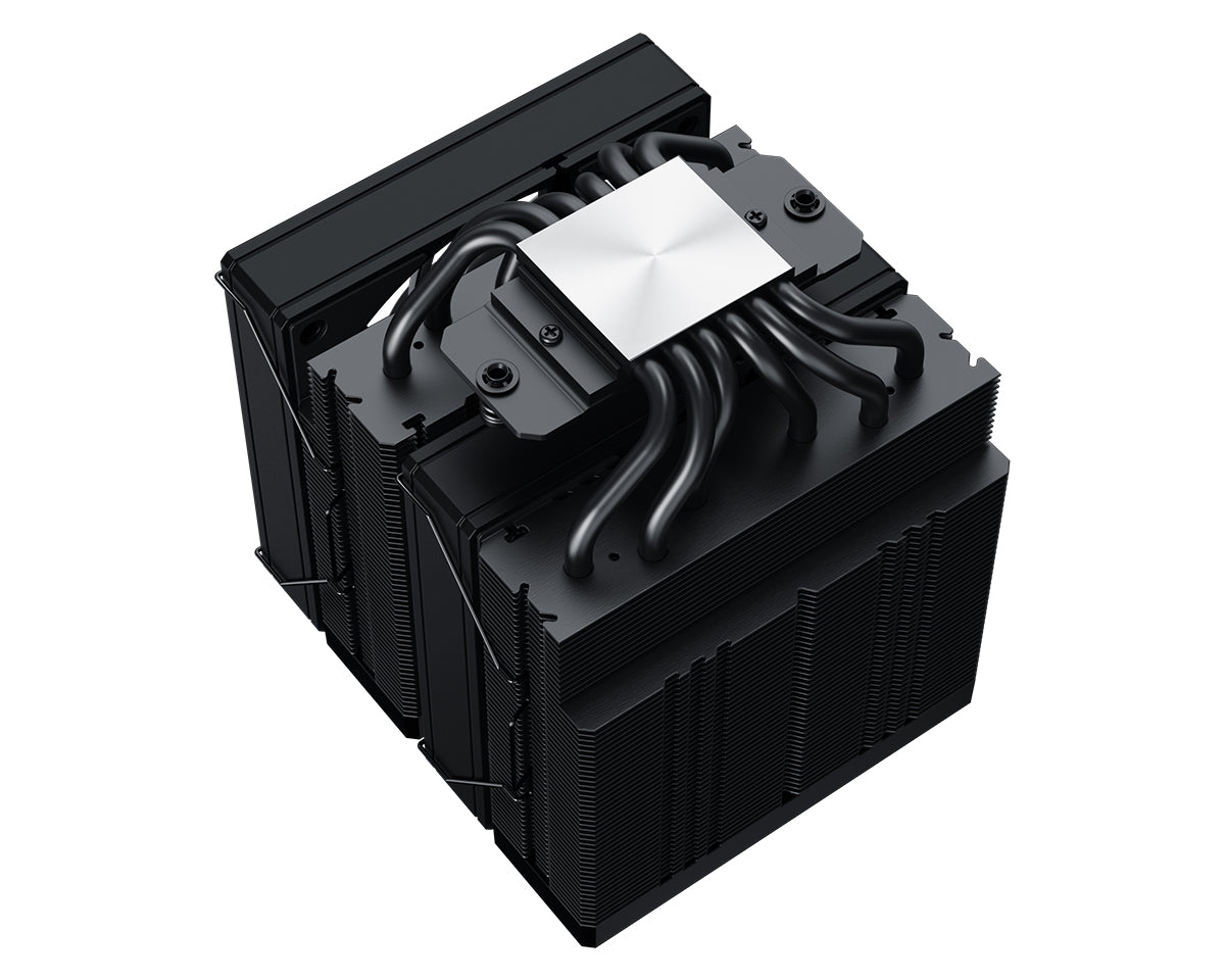 ID-Cooling Frozn A620 Twin Tower CPU Cooler With 2x120mm PWM Fan (Black) | DataBlitz