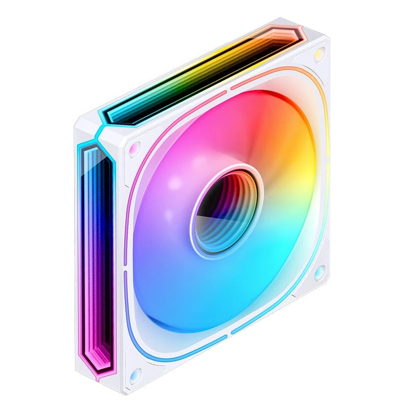Jonsbo FR-505WR 25MM ARGB Infinity Mirror Series Fan (White)