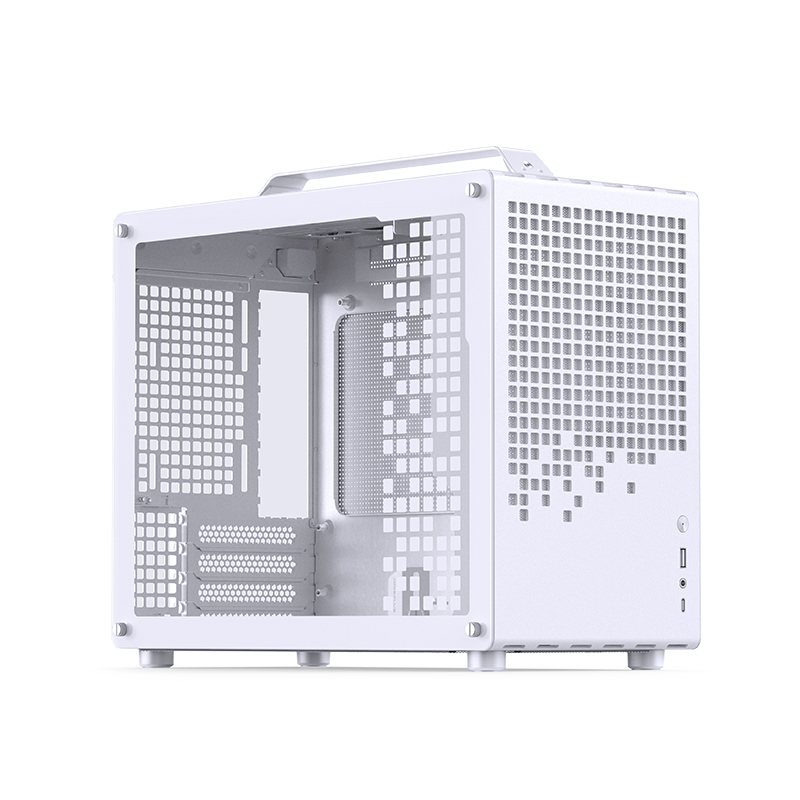Jonsplus Z20 M-ATX Computer Case (Black, Orange/Black, Pink/White, White)