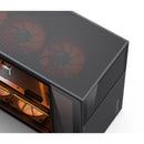 Jonsbo D31 Mesh M-ATX Computer Case (Black, White) + Jonsbo DS8 8" Display Secondary Screen (Black, White)