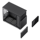 Jonsbo D31 Mesh M-ATX Computer Case (Black, White) + Jonsbo DS8 8" Display Secondary Screen (Black, White)