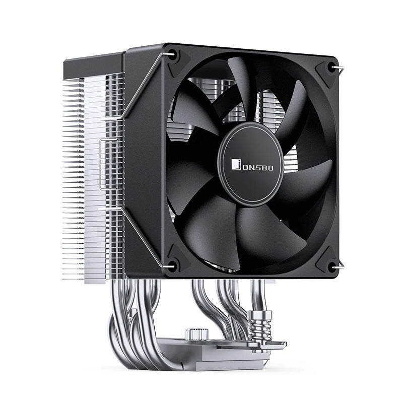 Jonsbo CR-1400 EVO Silent Series 90MM Single-Tower CPU Cooler (Black)