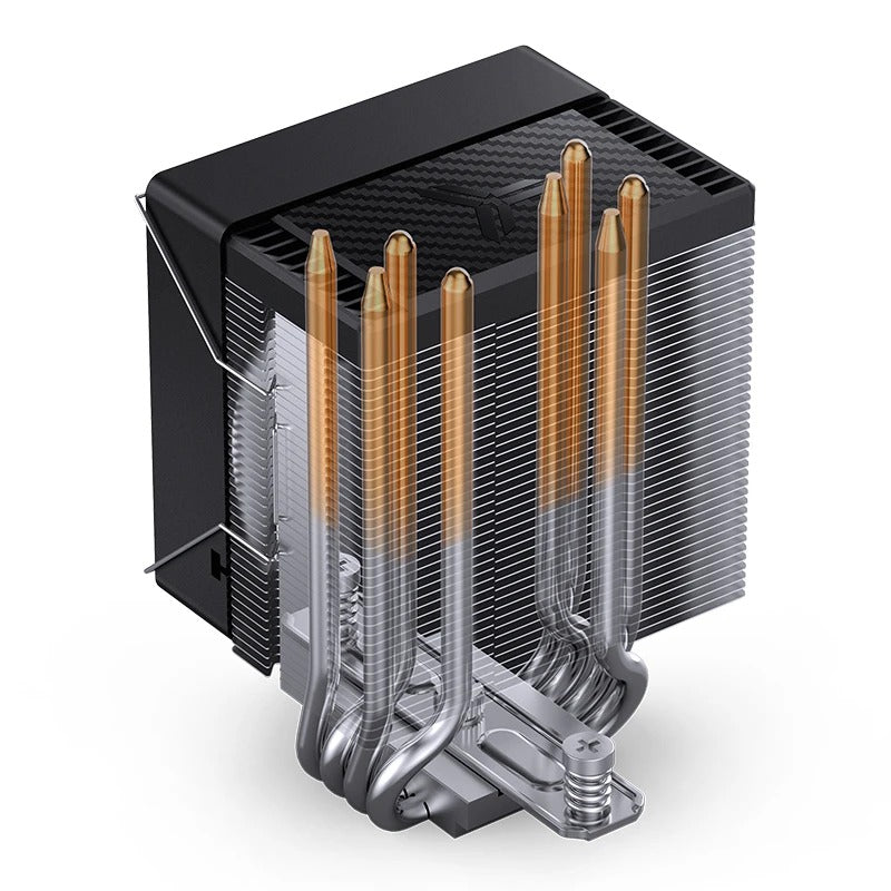Jonsbo CR-1400 EVO Silent Series 90MM Single-Tower CPU Cooler (Black)