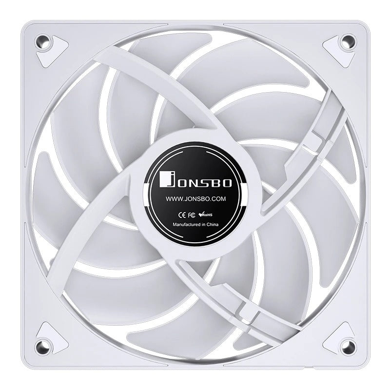Jonsbo SL-120W ARGB 120MM Silent Series Fan (White)