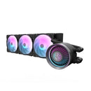 Darkflash Nebula DN-360 RGB All-In-One 360mm Liquid CPU Cooler (Black, White)