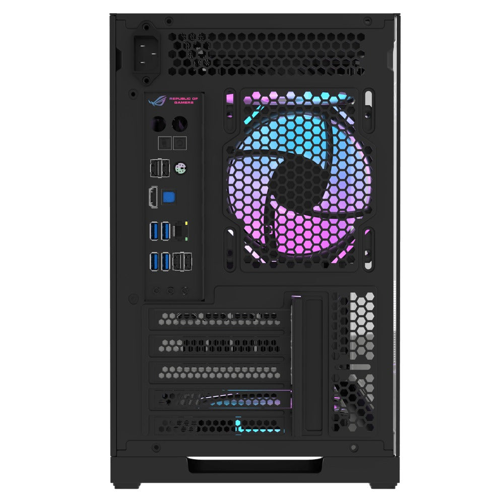 DarkFlash DS210 Luxury M-ATX Tempered Glass Side Panel PC Case