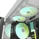 Darkflash C6MS Aurora Spectrum RGB 3-in-1 Cooling Fan (White)