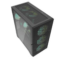 Darkflash DLX21 Mesh EATX PC Case (Black, White)