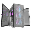 Darkflash DLX21 Mesh EATX PC Case (Black, White)