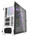 Darkflash DLX21 Mesh EATX PC Case (Black, White)