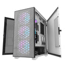 Darkflash DLX21 Mesh EATX PC Case (Black, White)