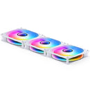 Jonsbo FR-606W 25mm ARGB Infinity Mirror Series Fan (White)