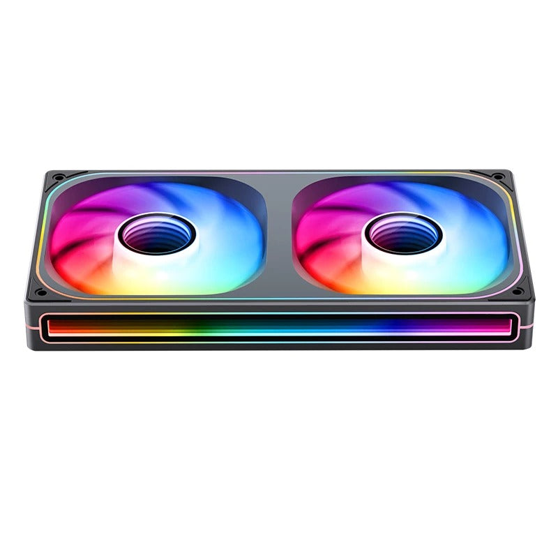 Jonsbo ZB-240B 25MM ARGB Infinity Mirror Series Fan (Black)