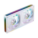 Jonsbo ZA-240WR 240mm ARGB Infinity Mirror Series Fan (White)