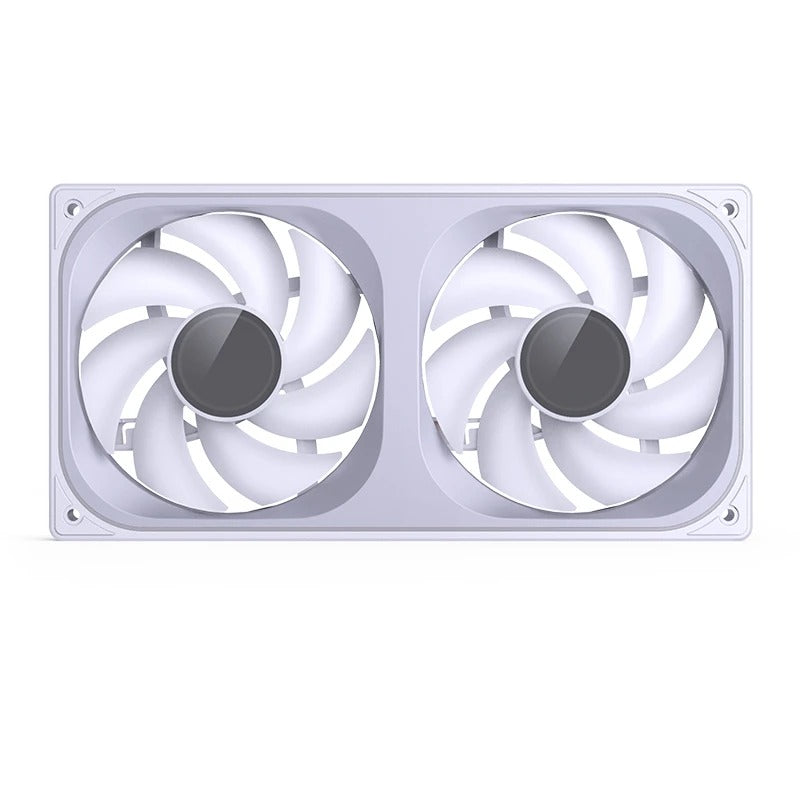 Jonsbo ZB-240W 25MM ARGB Infinity Mirror Series Fan (White)
