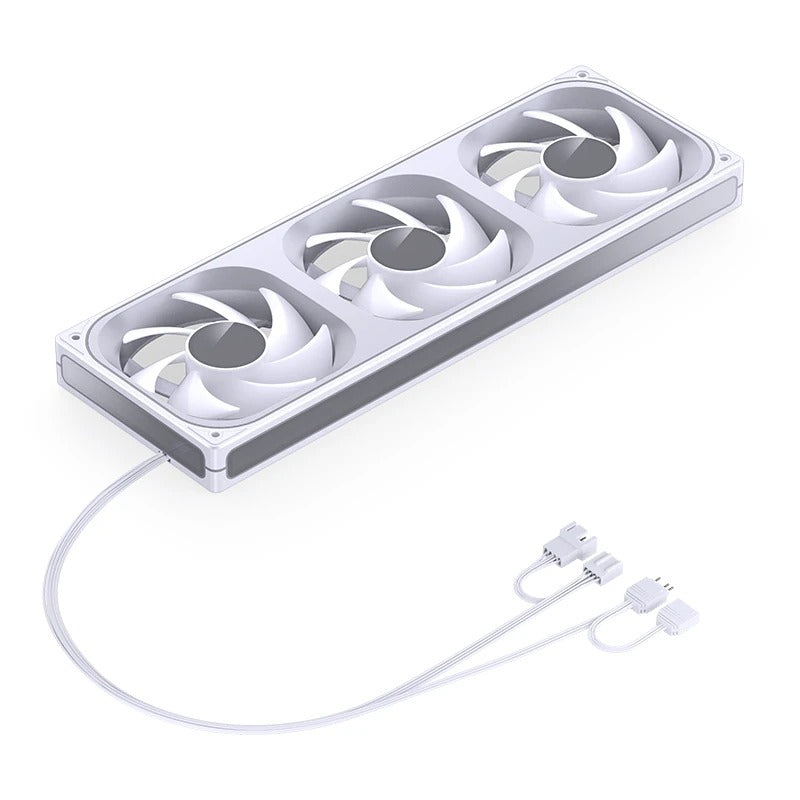 Jonsbo ZB-360W 25MM ARGB Infinity Mirror Series Fan (White)