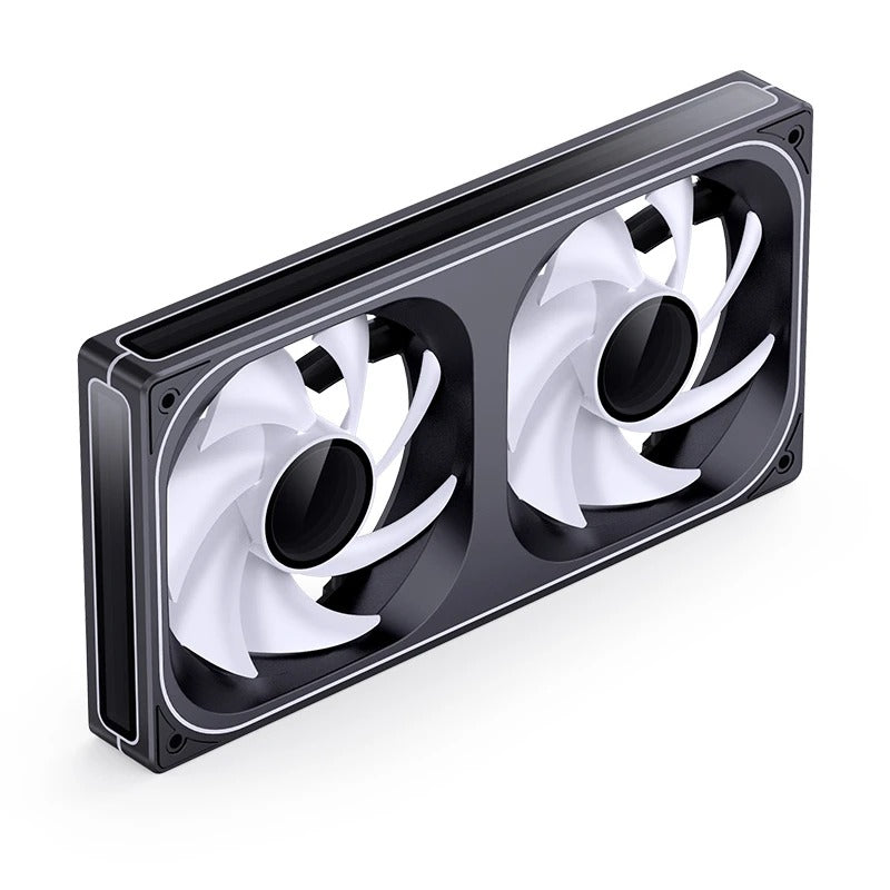 Jonsbo ZB-240B 25MM ARGB Infinity Mirror Series Fan (Black)