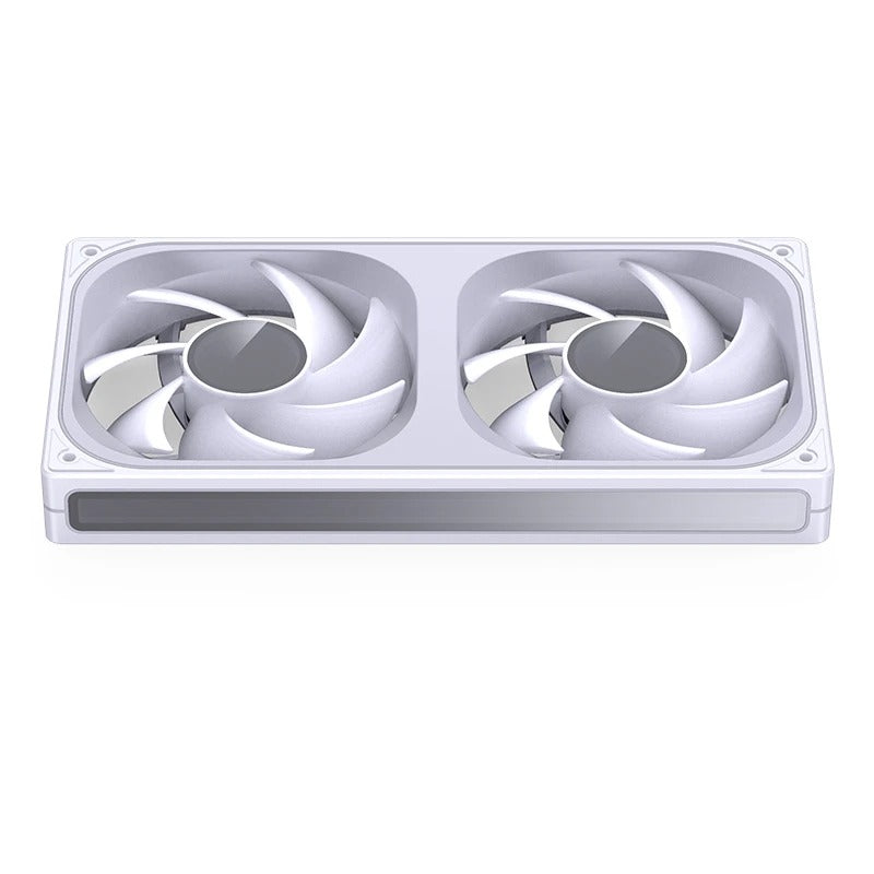 Jonsbo ZB-240W 25MM ARGB Infinity Mirror Series Fan (White)