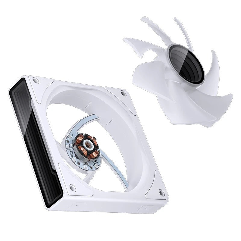 Jonsbo ZK-120W ARGB 3-in-1 Magic Fan (White)