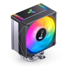 Jonsbo CR-1000 Max ARGB Silent Series 120MM Single-Tower CPU Cooler (Black, White)
