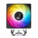 Jonsbo CR-1000 Max ARGB Silent Series 120MM Single-Tower CPU Cooler (Black, White)