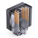 Jonsbo CR-1000 Max ARGB Silent Series 120MM Single-Tower CPU Cooler (Black, White)