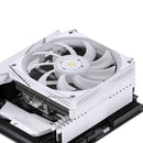 Jonsbo HP-600 Top Flow CPU Cooler (Black, White)