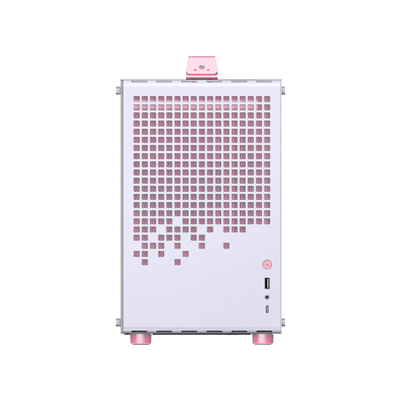 Jonsplus Z20 M-ATX Computer Case (Black, Orange/Black, Pink/White, White)
