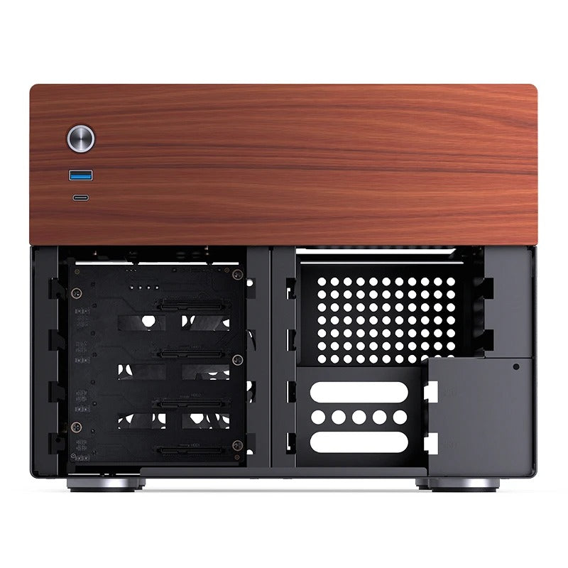 Jonsbo N4 NAS Computer Case (Black, White)