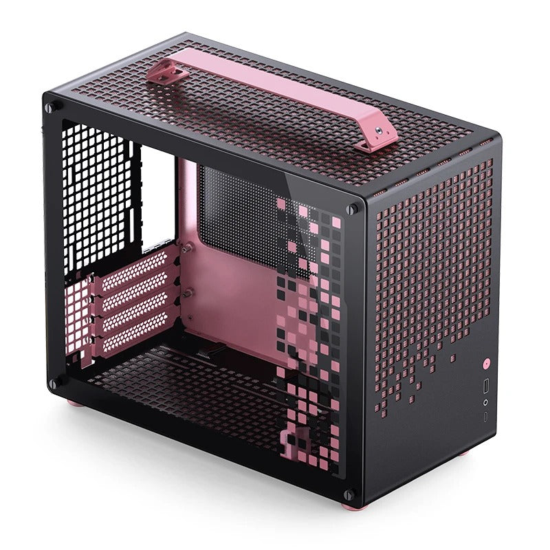 Jonsbo Z20 M-ATX Computer Case (Black, Orange/Black, Pink/White, White)