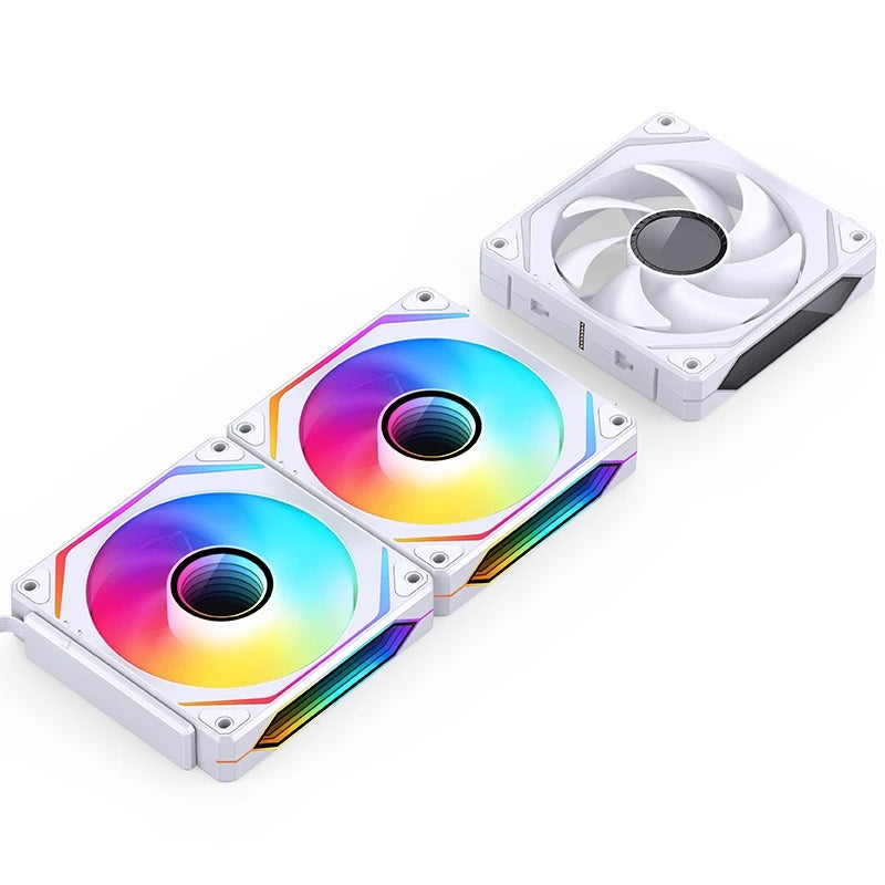 Jonsbo ZL-120W ARGB 3-in-1 Magic Fan (White)
