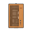 DarkFlash WD200 Wood Edition M-ATX PC Case (Black)