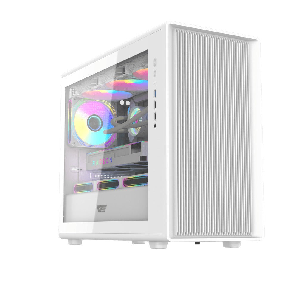DarkFlash DB460M TG Panel Luxury M-ATX PC Case | DataBlitz