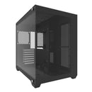 DarkFlash C285P V2 Tempered Glass Side Panel Dual Chamber Luxury ATX PC Case