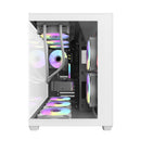 DarkFlash C285P V2 Tempered Glass Side Panel Dual Chamber Luxury ATX PC Case