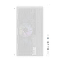 DarkFlash C285P V2 Tempered Glass Side Panel Dual Chamber Luxury ATX PC Case