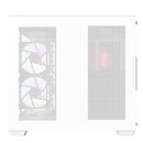 DarkFlash C285P V2 Tempered Glass Side Panel Dual Chamber Luxury ATX PC Case